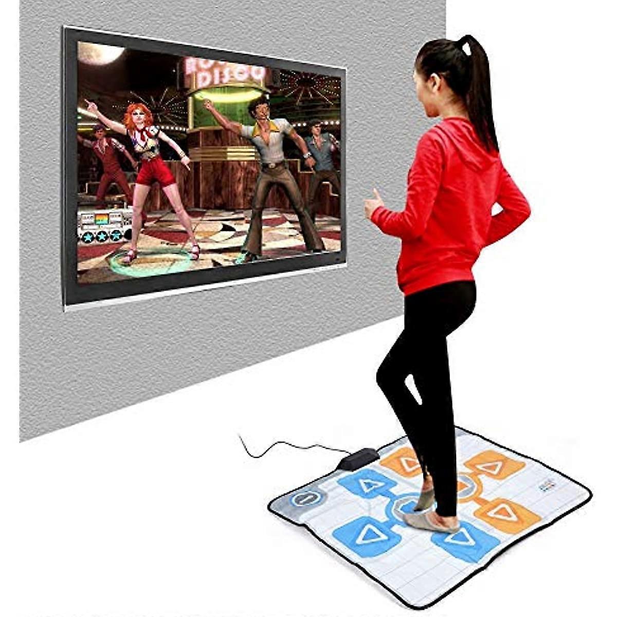 Dance Mat Delaman Double Person Non-slip Dancing Pad Mat for Wii Nintendo Console Game