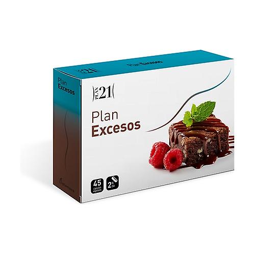 Plan 21 Excesos 45 capsules