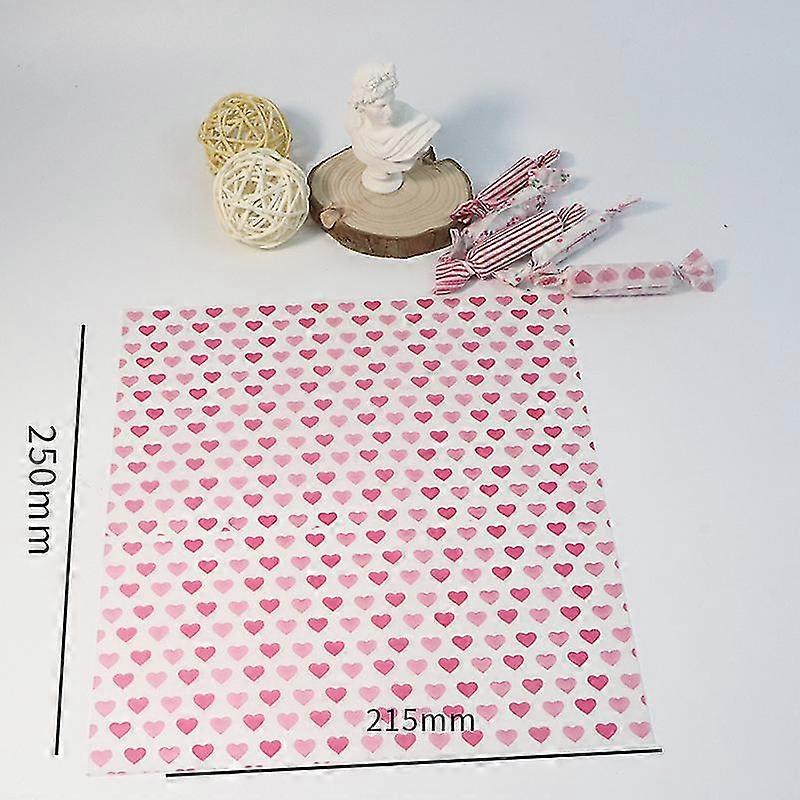 100db karácsonyi viaszpapír lap élelmiszer-csomagoláshoz