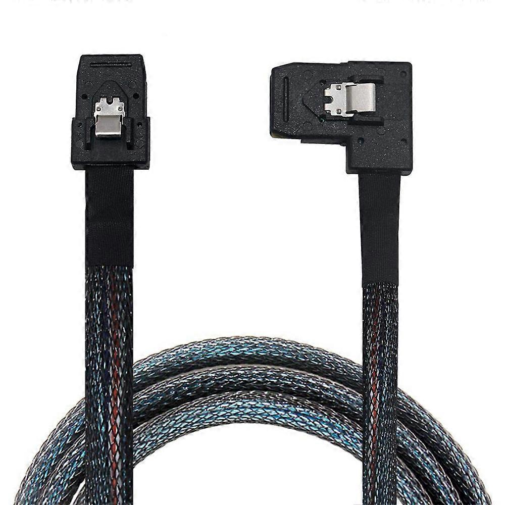 Cable Internal Mini SAS Cord, SFF-8087 to Left/Right Angle - High-Speed Data Transfer