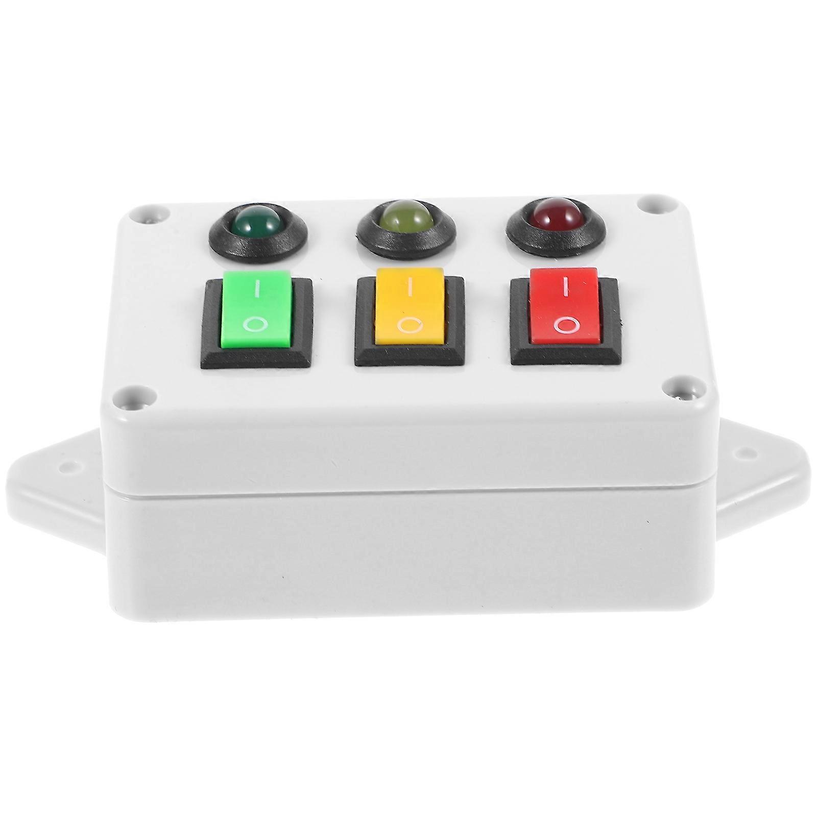 Kids Light Switch Toy Color Light Matching Toy Simulation Switch Toy Toddlers Busy Board