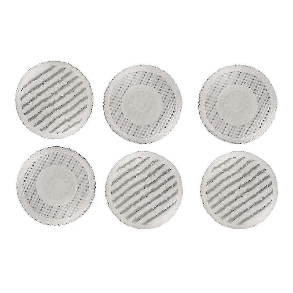 6pcs mop pads for shark s7000 series s7001 t2 t21 u6002steamscrub