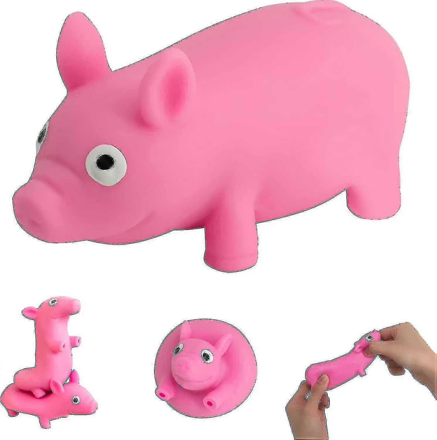 Piggy Squeeze játék gyerekeknek Felnőttek, Vicces Malacember Érzékszervi stresszoldó Játék-YH