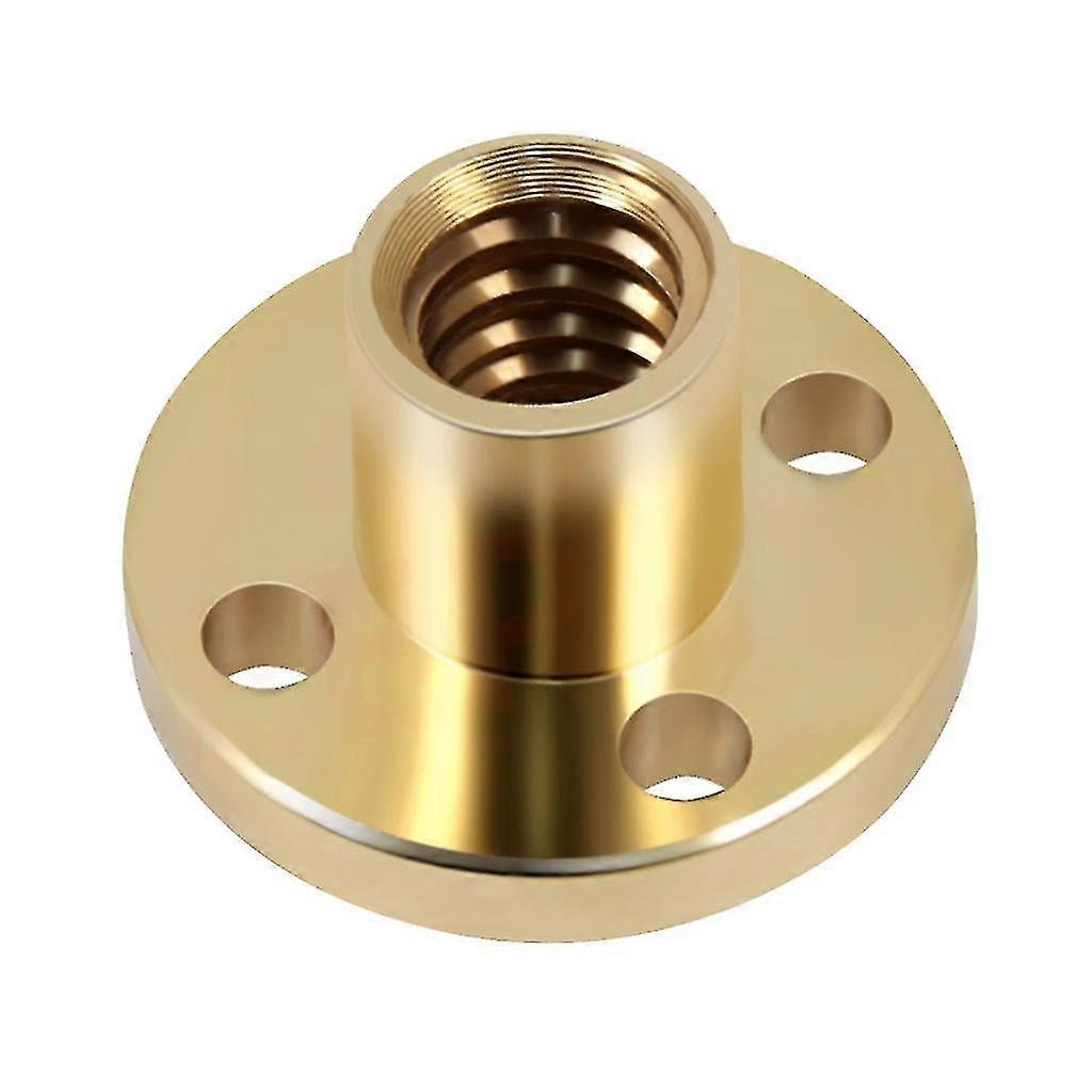 Lead Screw Brass Nut Diameter 10mm Pitch 2mm 8mm Lead 2mm For Ender 3/ender3s - ya