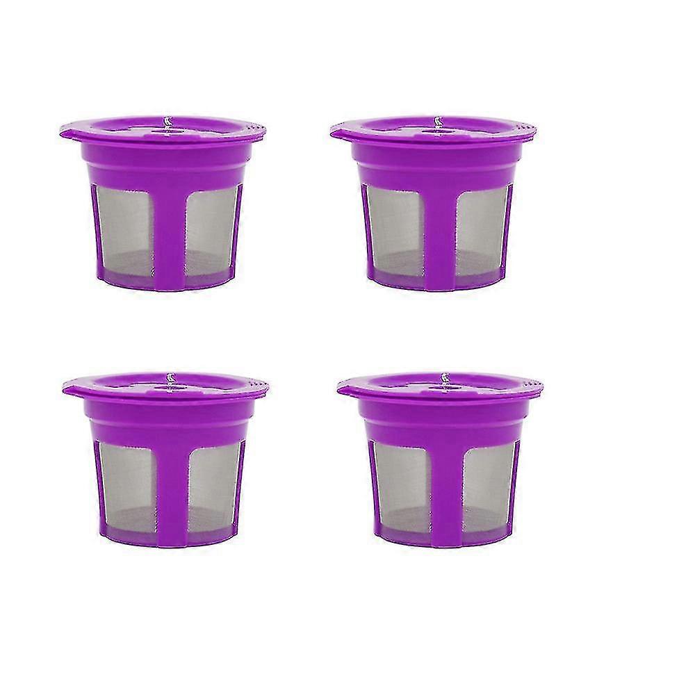 Blendin 4 Pack Reusable Coffee Filter Pods, Fits Coffee Makers