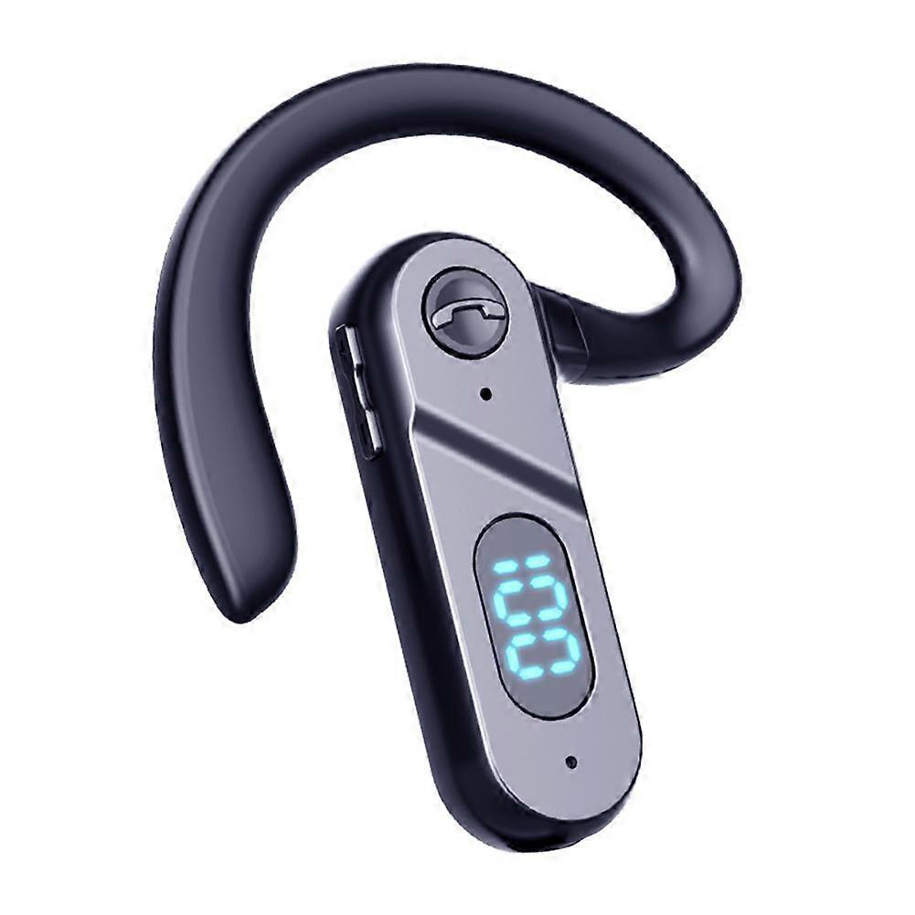 Hanging Ear Digital Display Voice Control Bluetooth Earphone