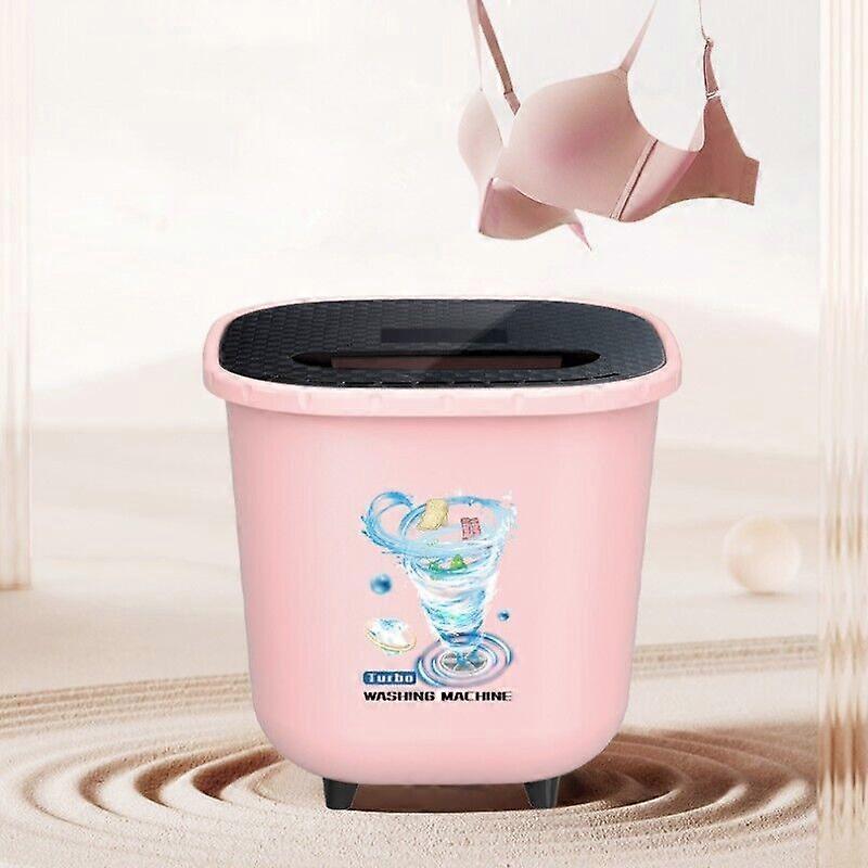 Mini Portable Washing Machine, Bucket Washer For Clothes Laundry, Underwear Washing Machine for Camping, RV, Travel, Small Spaces, Lightweight and Eas