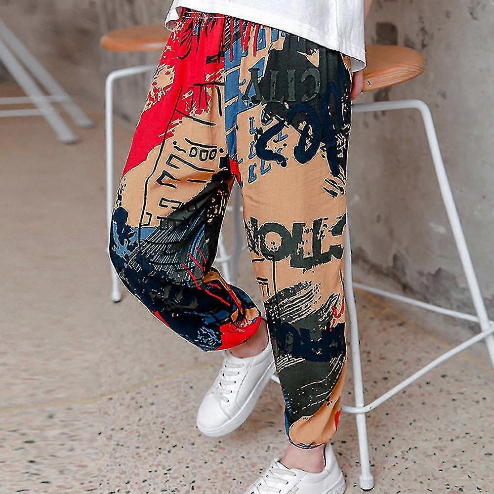 2-12 ans Enfants Hippie Harem Pantalon décontracté Pantalon Pantalon