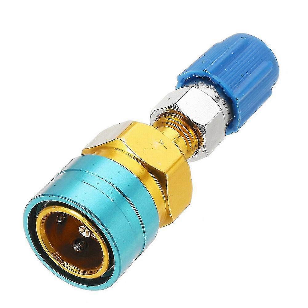 R1234yf Car Air-conditioning Ac Charging Quick Coupler Hose Adapter Connector