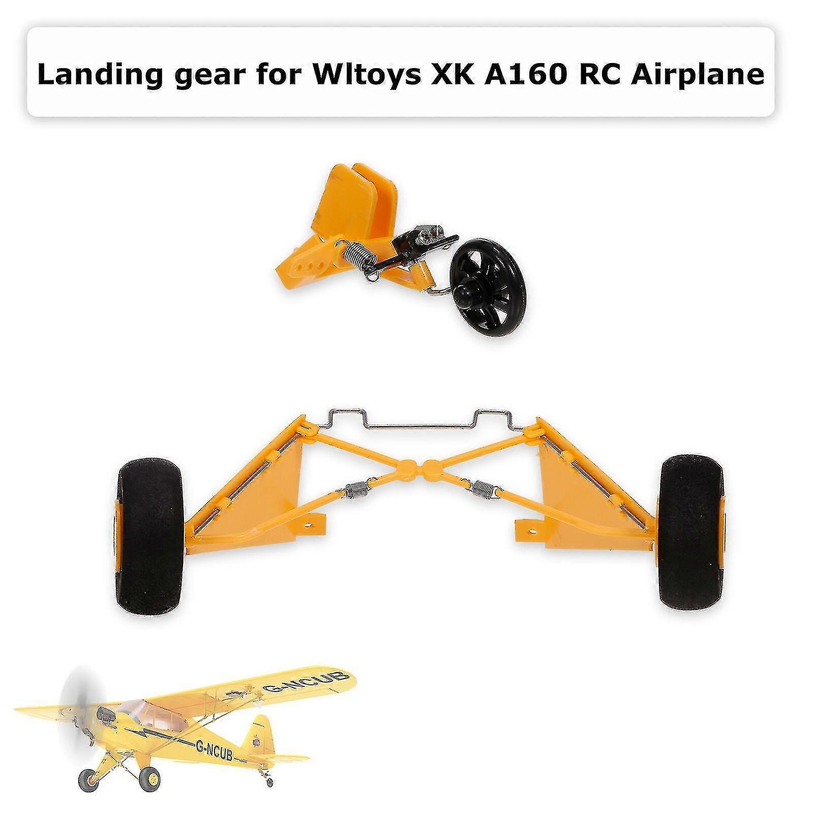 A160.0008 Rc飛行機航空機スペアパーツグライダーアクセサリー用フロント/リアランディングギア