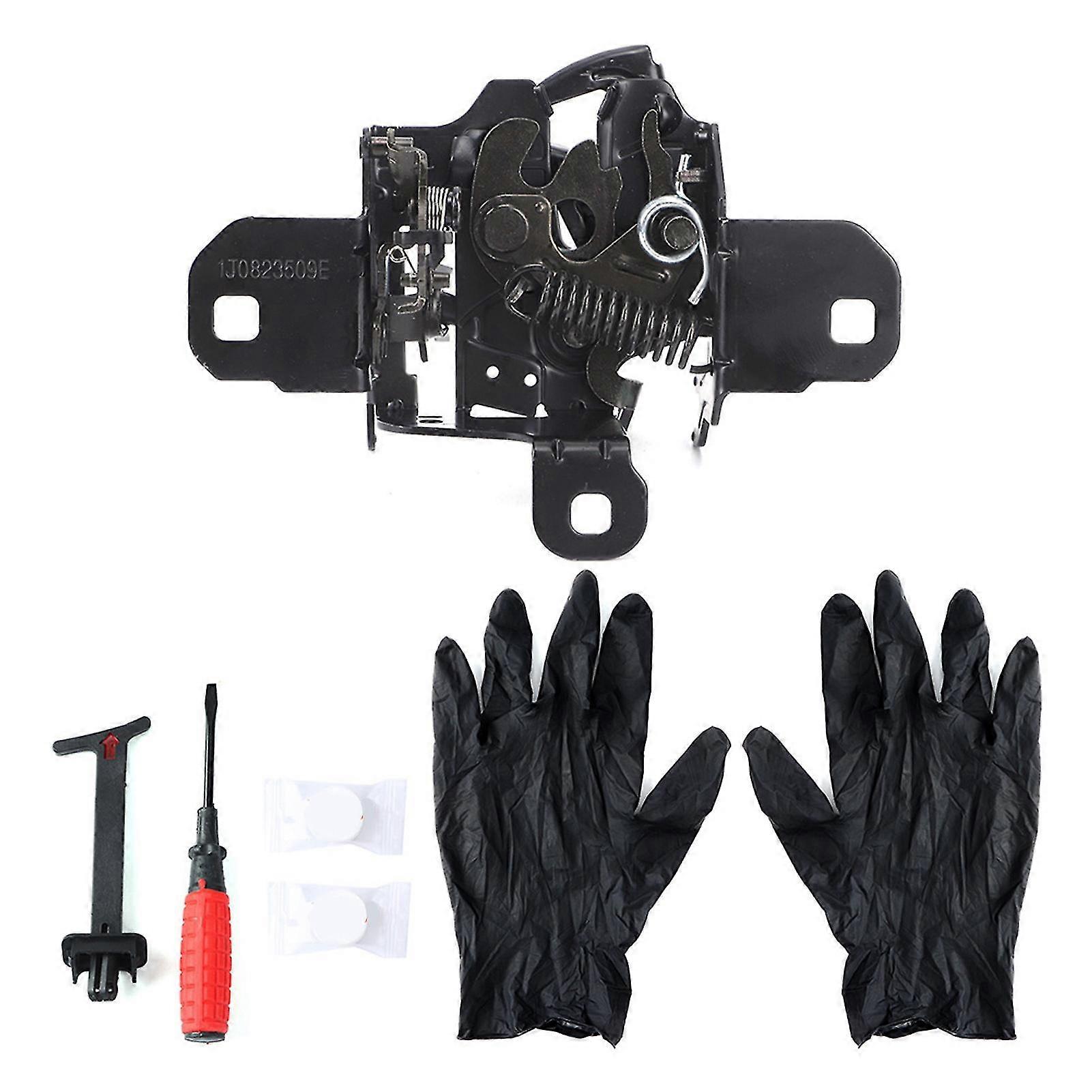 Hood Lock Pin Kit + Pull Handle 1J0823509E - Secure Your Hood with Lid Locking System
