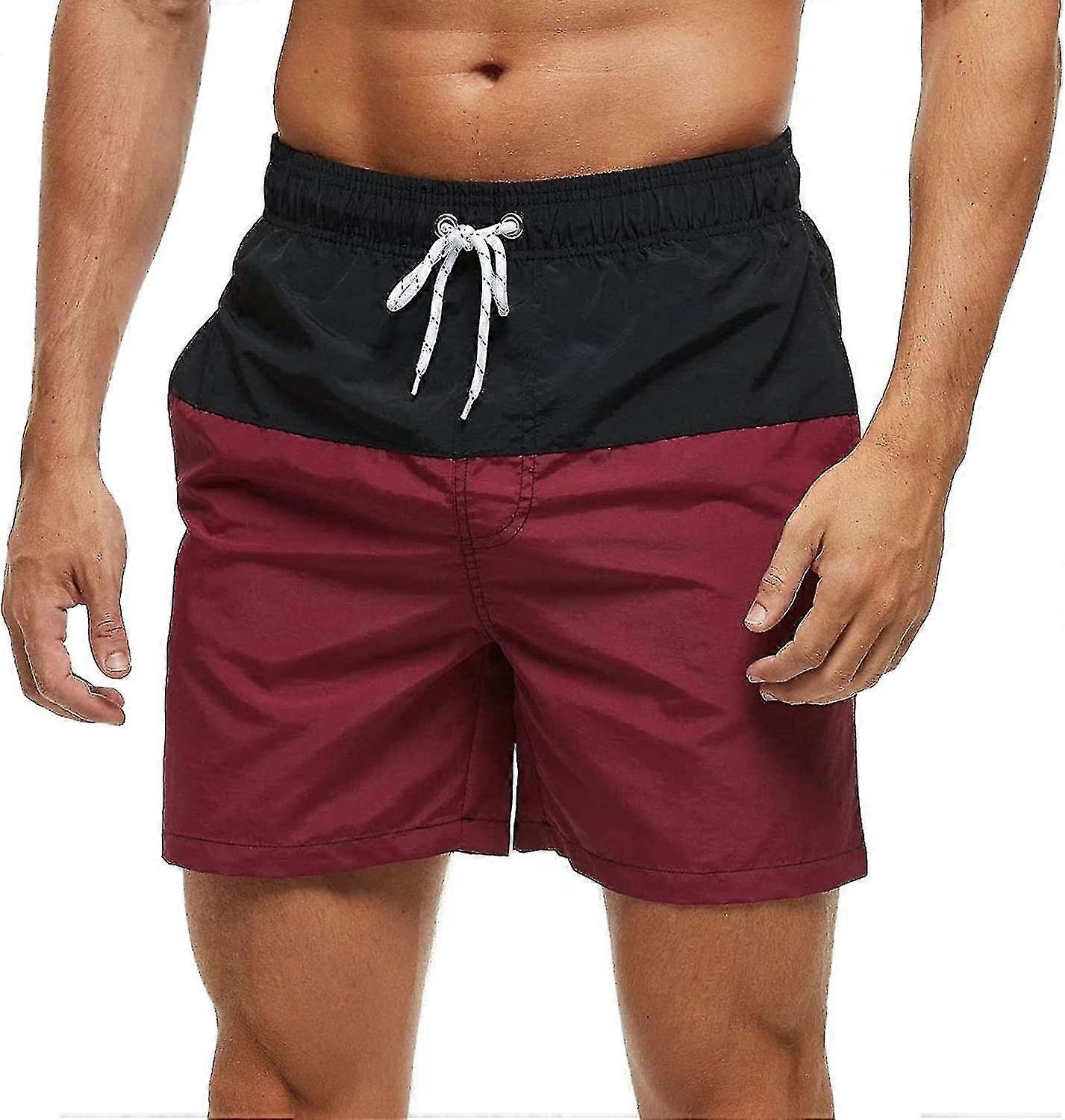 Maillot de bain pour hommes Quick Dry Mesh Lining Swimming Shorts Boys Beach Shorts_fs