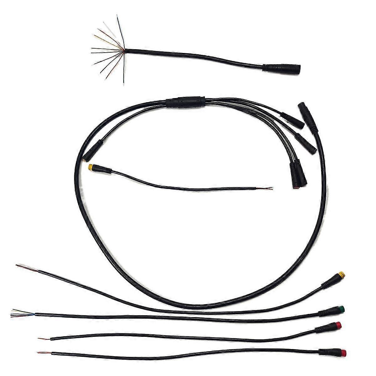 Ebike Electric Bicycle Common Controller Conversion Waterproof Wire Cable Diy 1t5 Throttle Brake Display Headlight