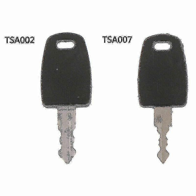 Multifunction Tsa002 007 Key Pack Luggage Customs Tsa Lock Keys (2 Pack)