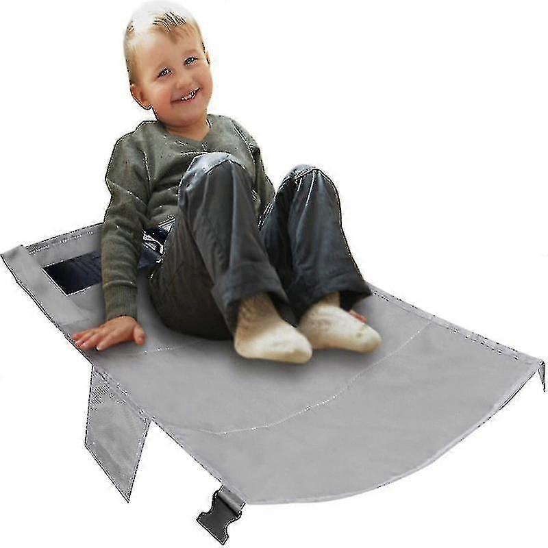 Cama de avião Cama de apoio para os pés para crianças Rede de assento de avião Extensor de perna de apoio