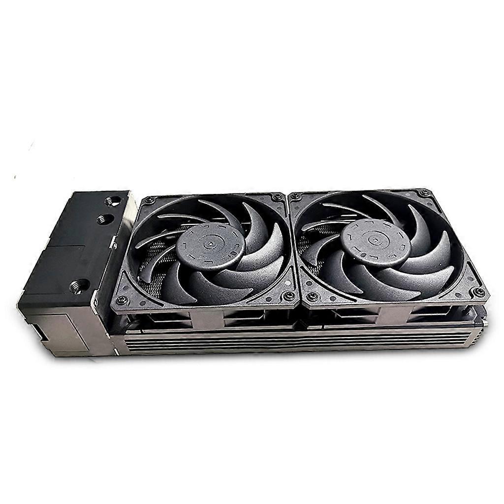 Tyst PWM-fläkt Radiator Låg profil CPU-kylare Ultratunn kompatibel ...