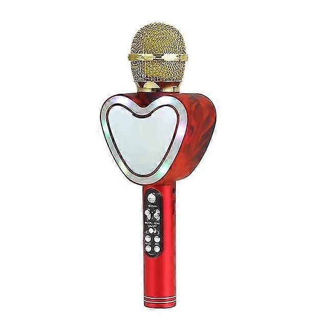 S Tooth Oke Microph,4 In 1 With Led S For Ktv