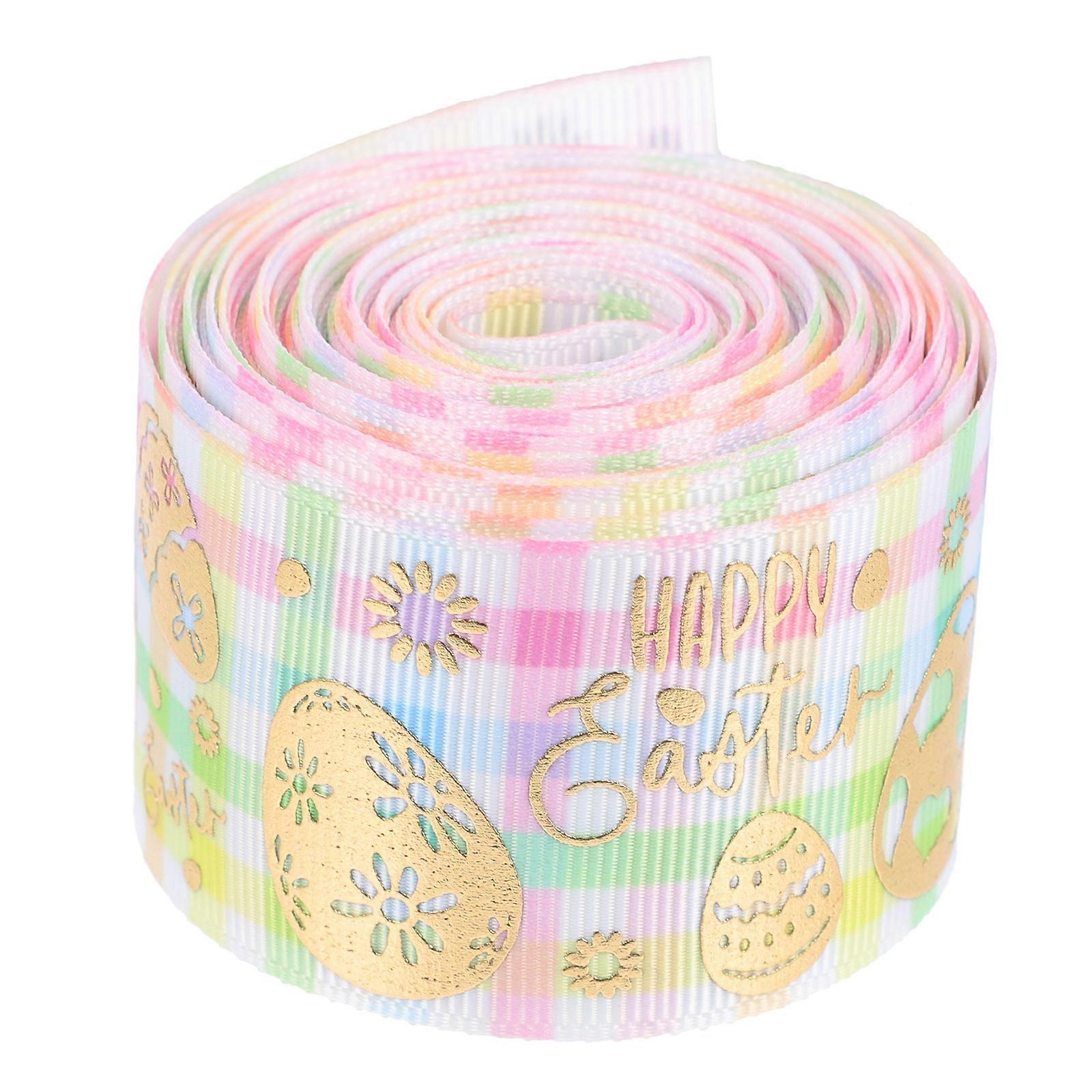 Easter Present Packaging Ribbon Easter Decorative Ribbon DIY Easter Ribbon