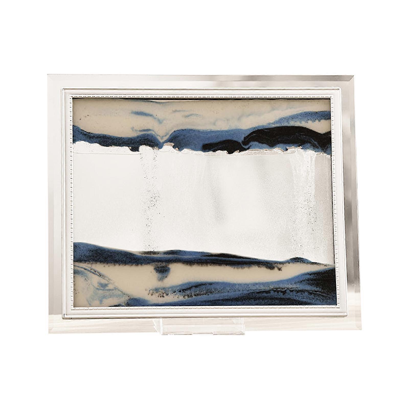 Zand Motion Art Stromend Zand Beeld 3D Sandscape in Motion Bewegend Zand Frame