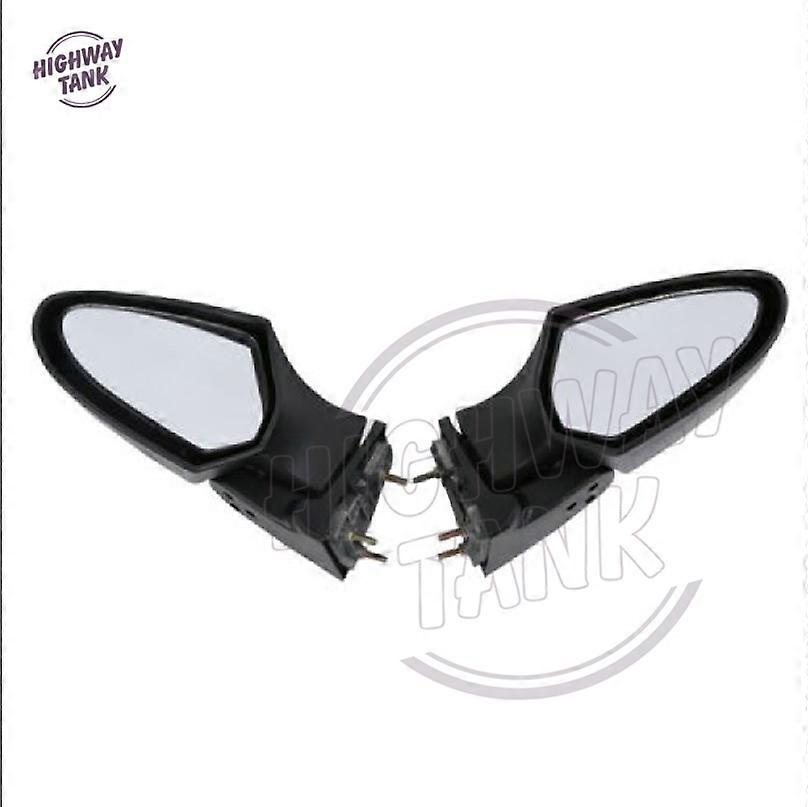 Motorcycle Left Right Side Rear View Mirrors Case for Kawasaki GTR1400 2007 2008 2009