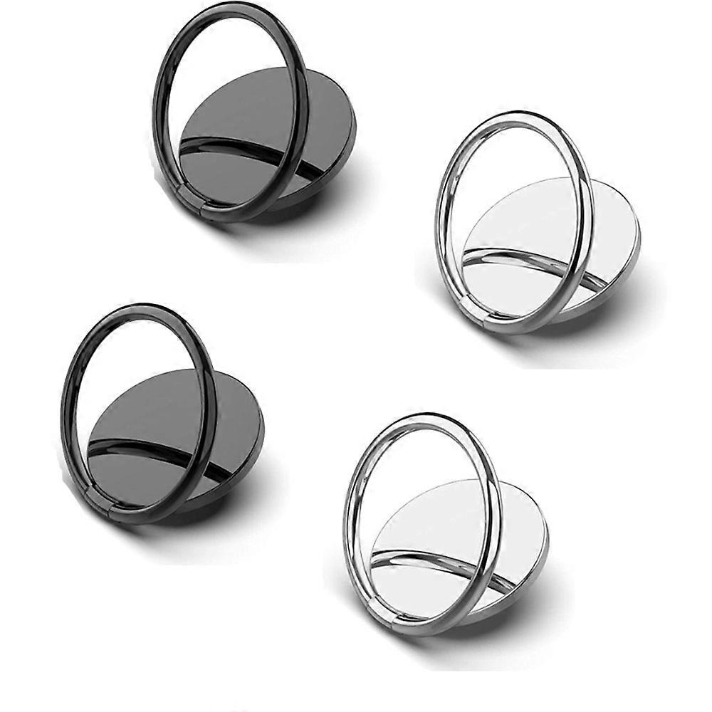 4 Pack Phone Holder,Phone Holder,Ring Phone Holder with 360 Degree Rotation Ring Phone Holder for iPhone,iPad,Samsung,LG,Hua