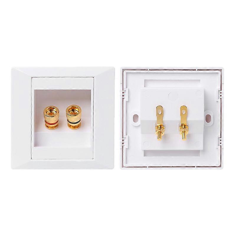 Wall Socket Audio Video Panel Speaker Junction Box Power Outlet