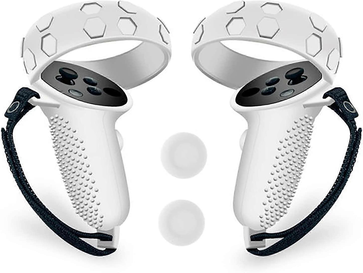 2 Controller Covers for Oculus Quest Accessory -White