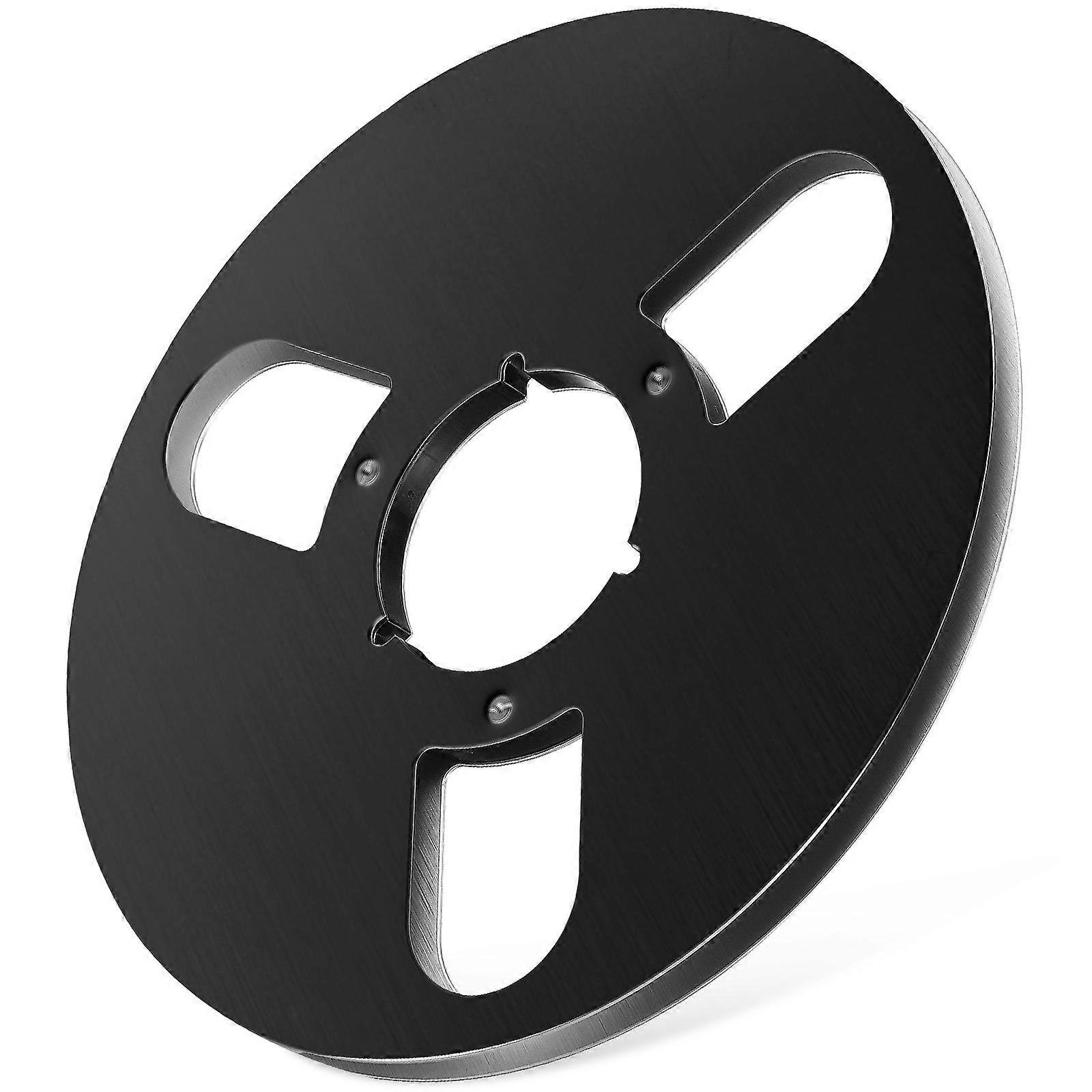 Empty Tape Reel Universal 3 Holes Aluminum Alloy Take Up Reel Recorder Empty Spool for Recording