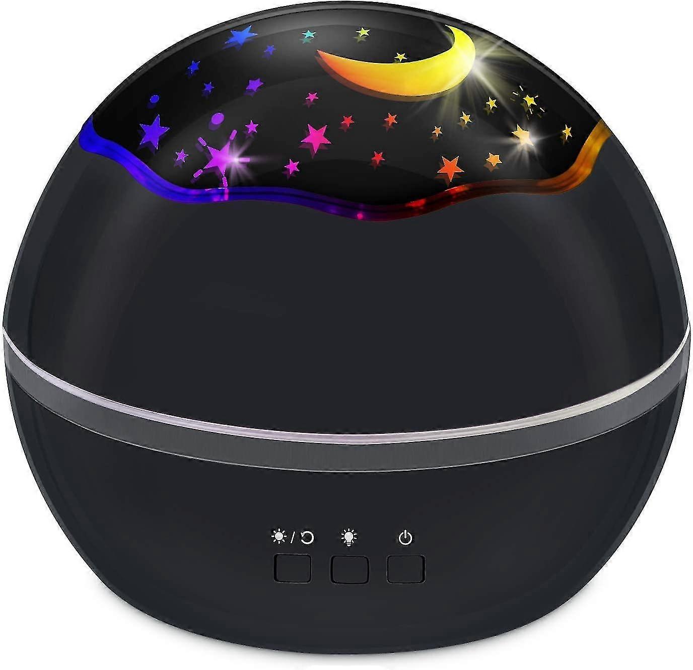 Night Light Projector - Star/ocean With Fish, Dolphin, Shark, All-in-one Light Projector For Kids, Colorful Rotating Projection Night Light Gift For B