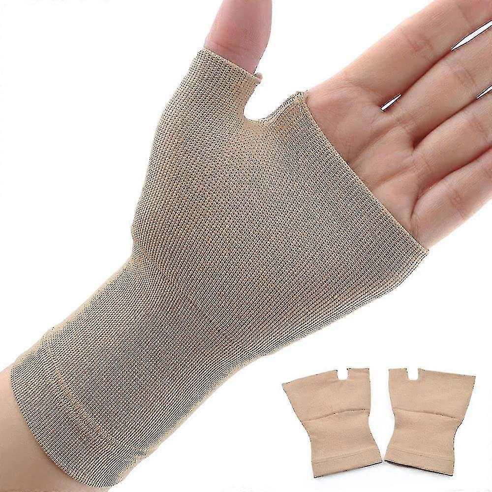 2 Piece Compression Wrist Brace. Wrist Splint. Thumb Compression Arthritis Gloves High Quality