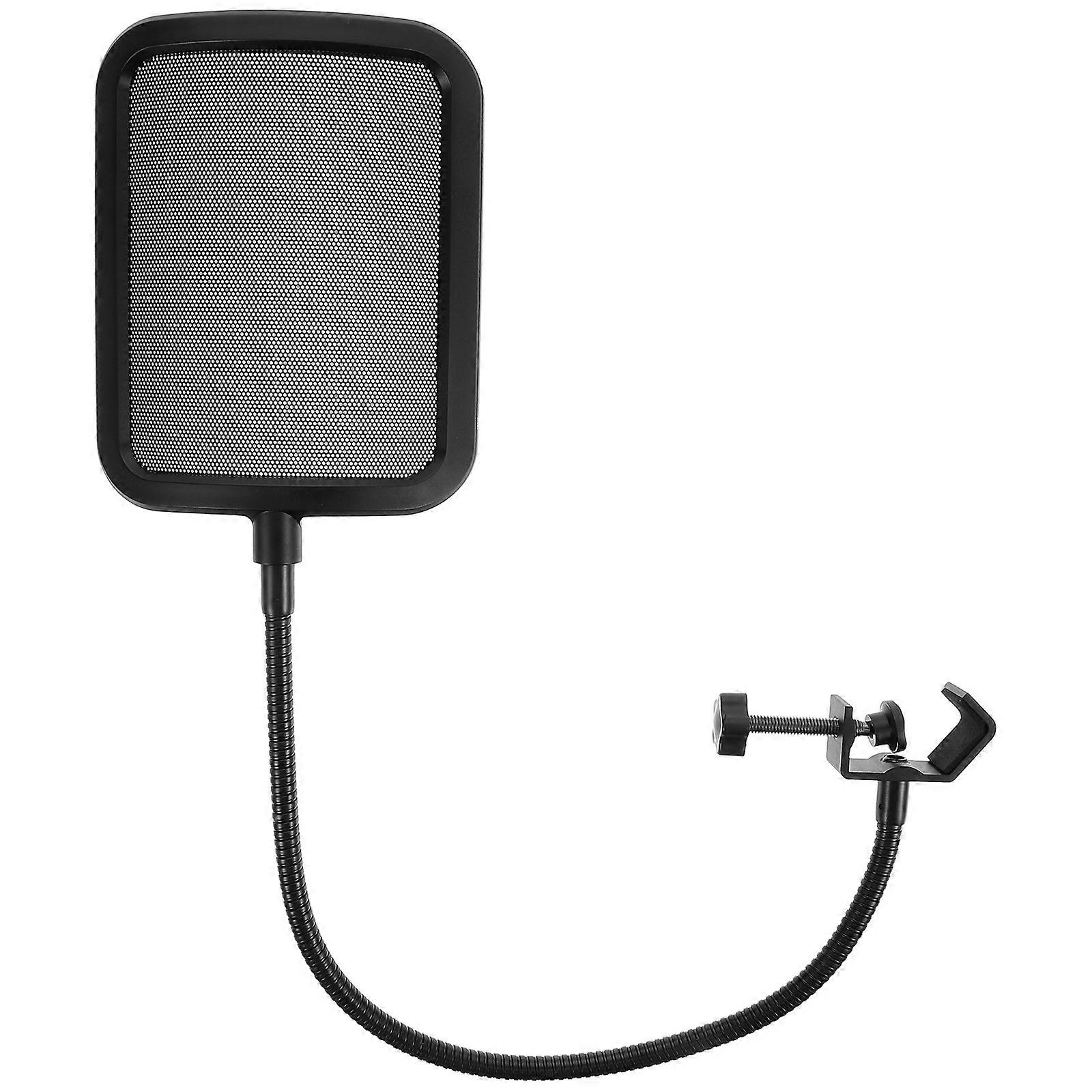 1 Pc Practical Square Metal Microphone Blowout Prevention Net Noise Reduction Net