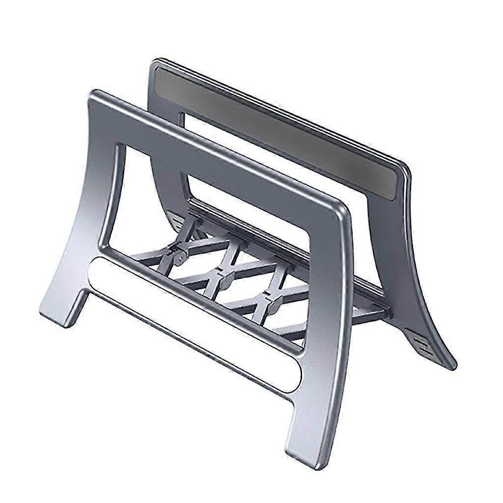 Vertical Laptop Stand Automatic Adjustable Notebook Stand Space Saving Holder