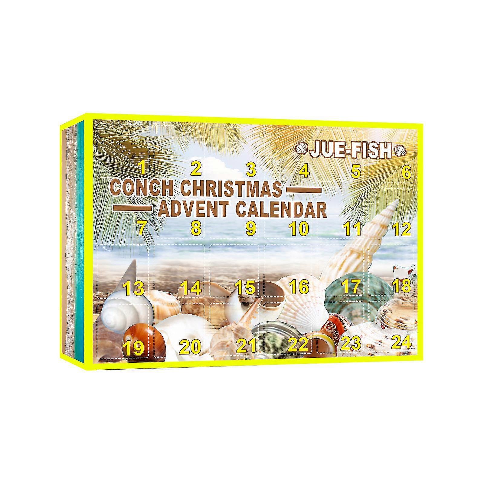 Conch Blind Box*decompression Christmas Countdown Calendar Blind Box Set Children's Christmas Gift