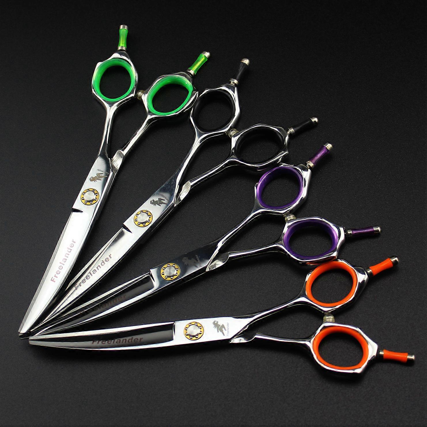 6,0 Zoll A-Wort Weidenblatt Schere Schere gebogen Schere Friseur Schere Friseur Schere Flach Schere Pony Schere Schere