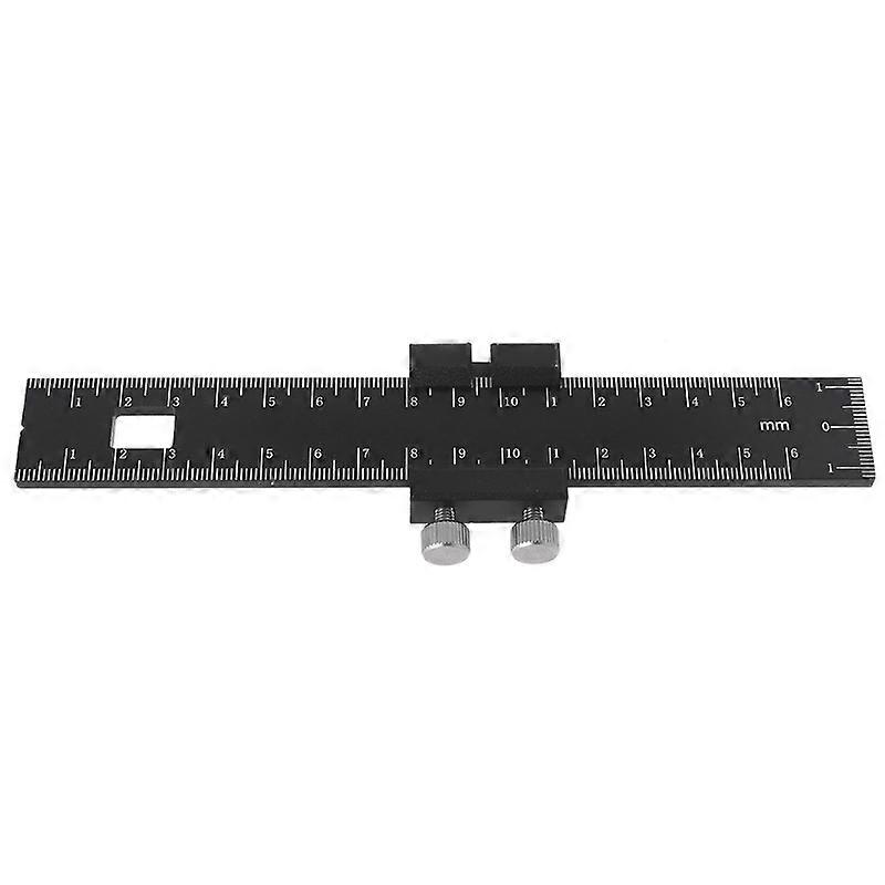 Woodworking Marking Scribing Line Ruler Carpenter Measuring Tool