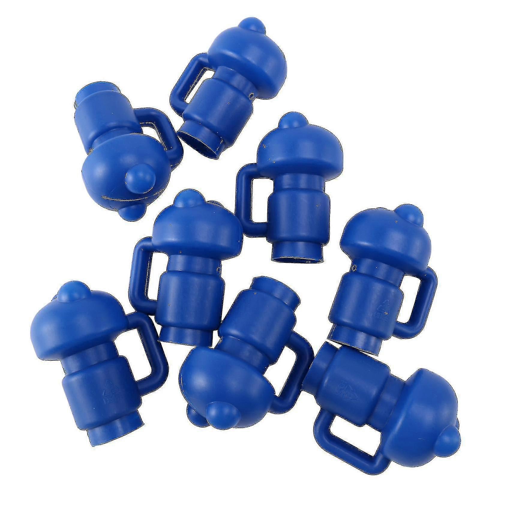 Diameter Trampoline Enclosure Pole Cap For Net Hook, 10pcs-blue