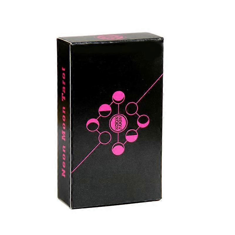 Neon Moon Tarot Deck - Pocket Size with Tuck Box Tarot Cards for Fate Divination Board Game Tarot and A Variety of Tarot Options