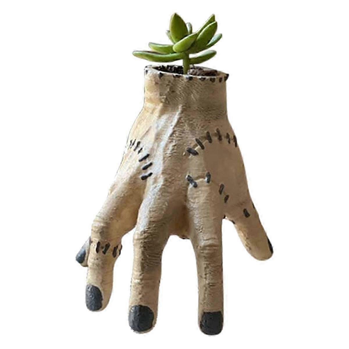Τύπος Β Addams Οικογένεια Broken Hand Planter Υπαίθρια είδη κηπουρικής Υπαίθριος κήπος Patio Outfits