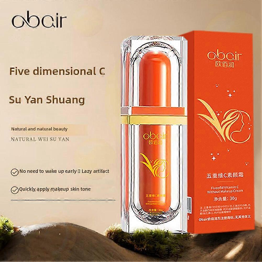 Lazy Cream VC Face Cream Brightening Isolation Concealer Moisturizing Skin Care