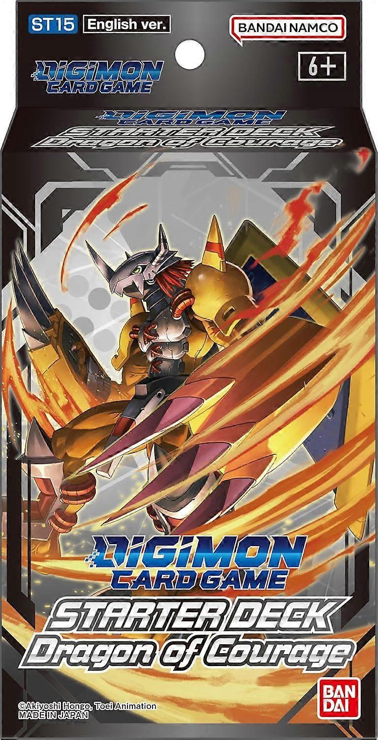 Digimon Card Game Starter Deck - Dragon of Courage (ST15) (Pack of 8)
