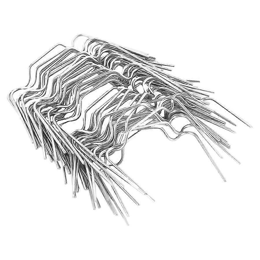 50 قطعة من الدفيئة المصنوعة من الفولاذ المقاوم للصدأ مع مشابك سلكية لتثبيت إطار الزجاج