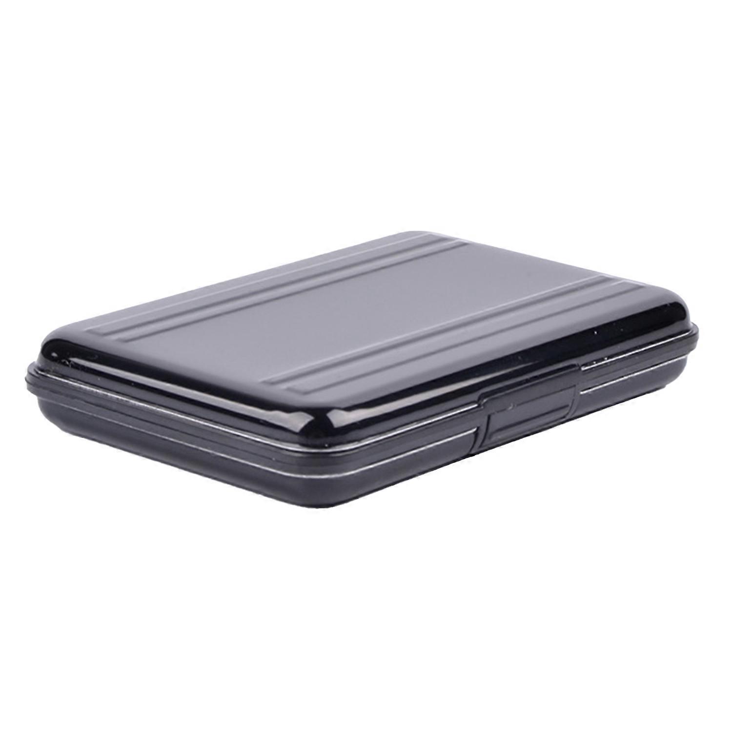 Memory Card Box Anti-skimming Anti-drop Tight Fit Card Buckle Closure 8 Card Slots SD/TF Card