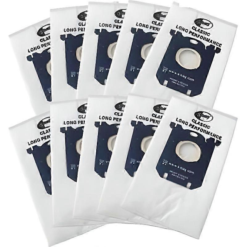 10 Sacchetti Per Aspirapolvere Rediboom - Compatibili Con Electrolux S-Bag, AEG, Philips FC8021, E201 - Tessuto Non Tessuto Di Alta Qualità - 5