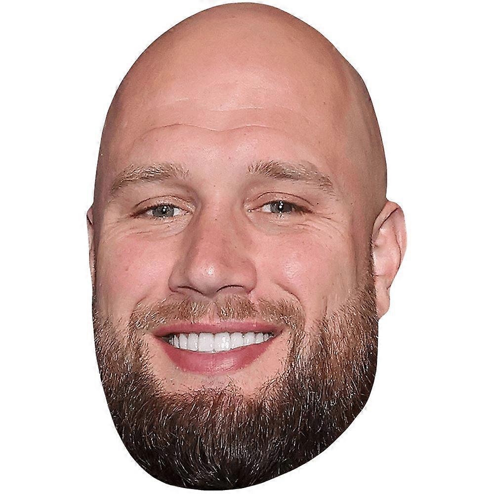 Lane Johnson (Beard) Big Head. Larger than life mask.