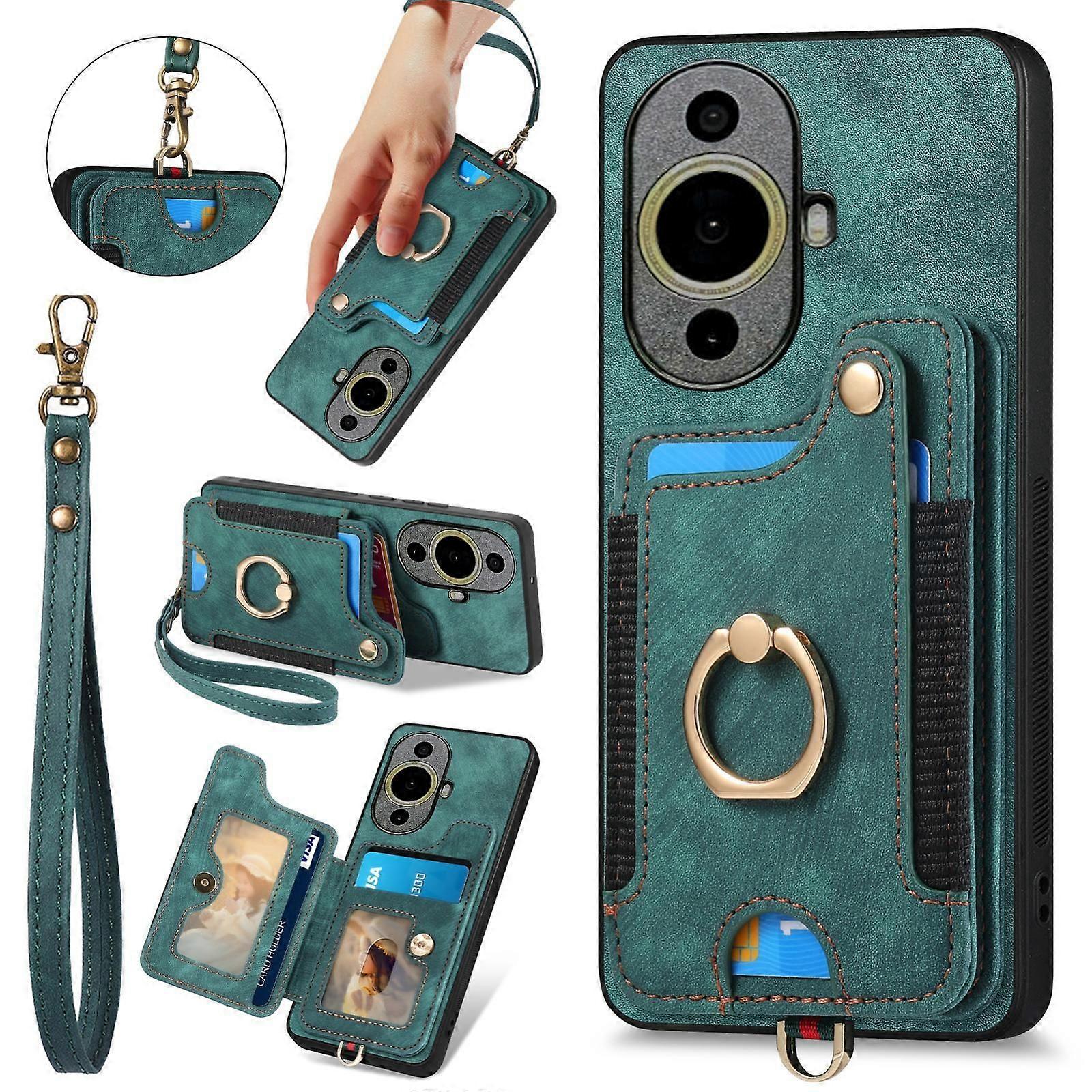 Ring Multi-Card Plånboksfodral för Huawei Nova 11 Pro