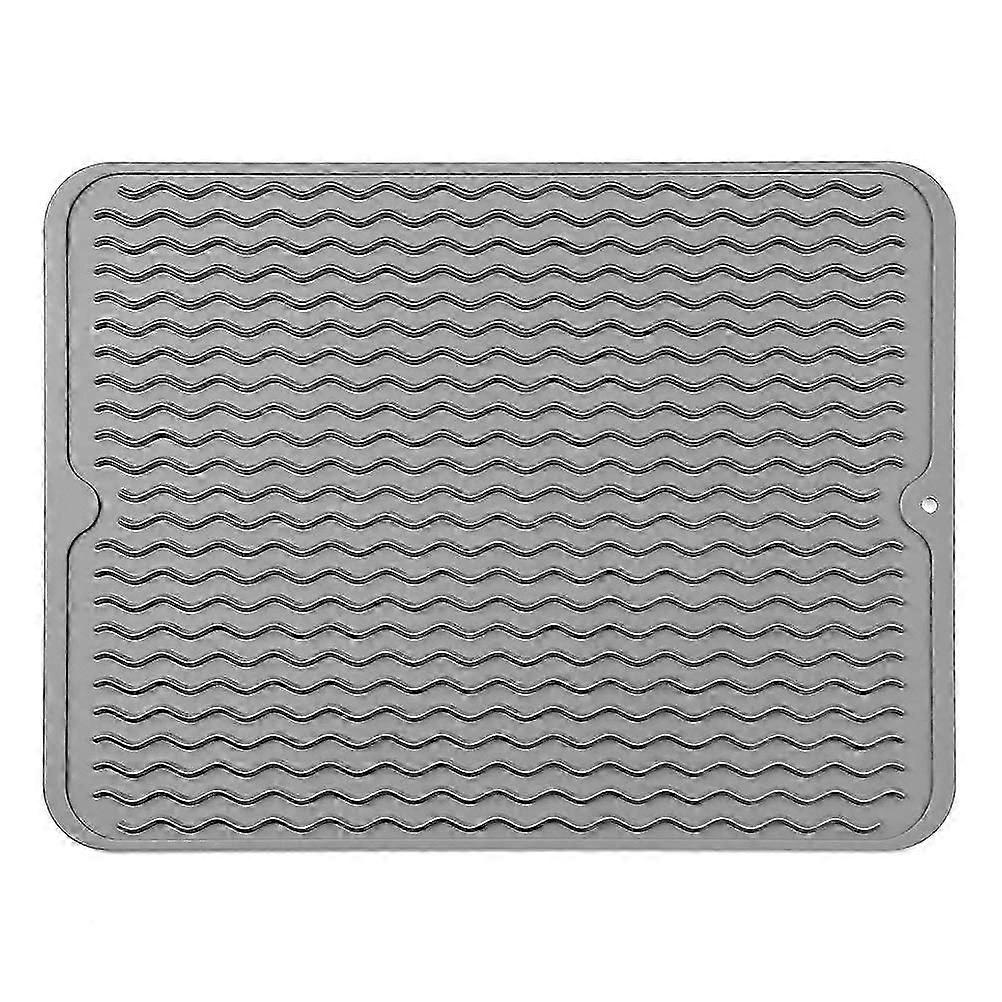 Silicone Dish Drying Mat, Non-Slip Surface