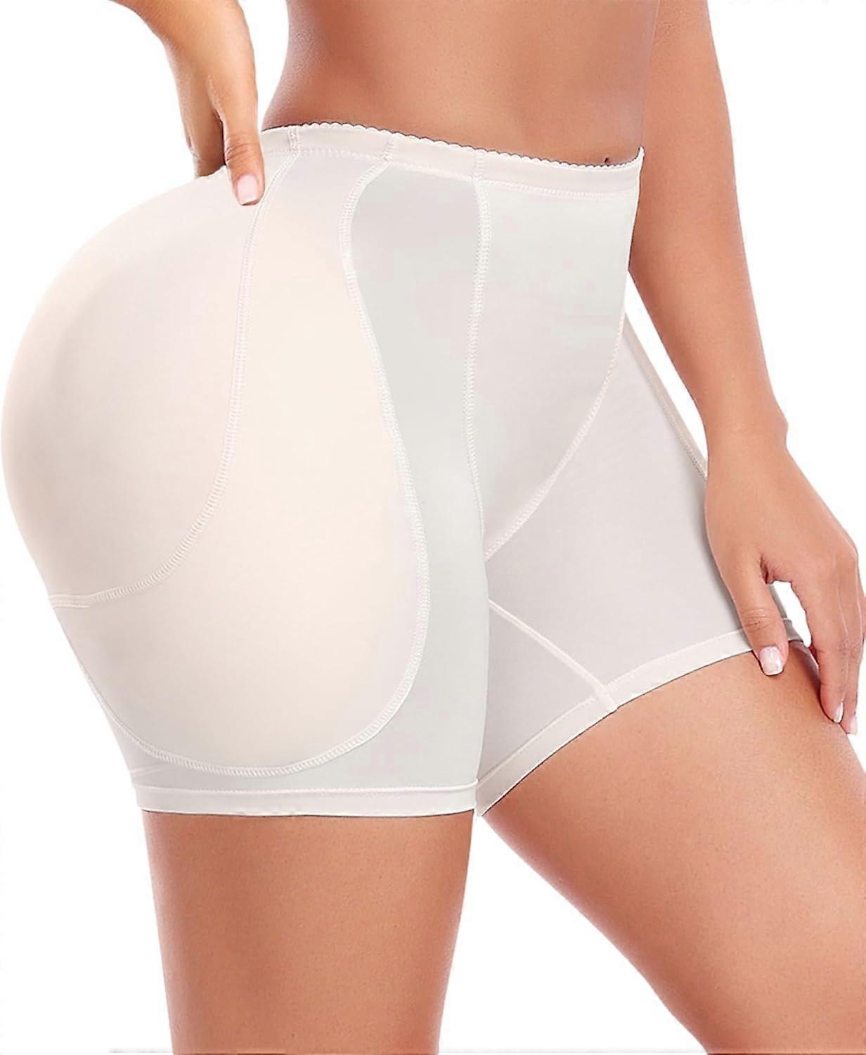 Femei Șold căptușit Booty Lifter Shapewear Thicker Enhancer detașabil 4 tampoane Control Chiloți pentru Bigger B