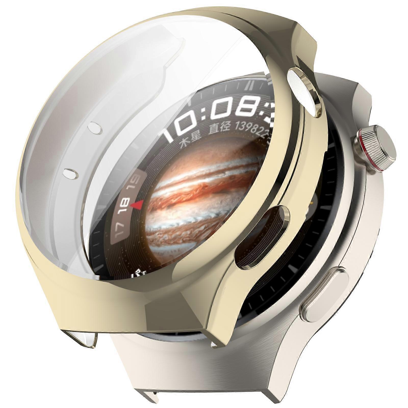 Electroplated Full Coverage TPU Watch Protective Case For Huawei Watch 4 Pro