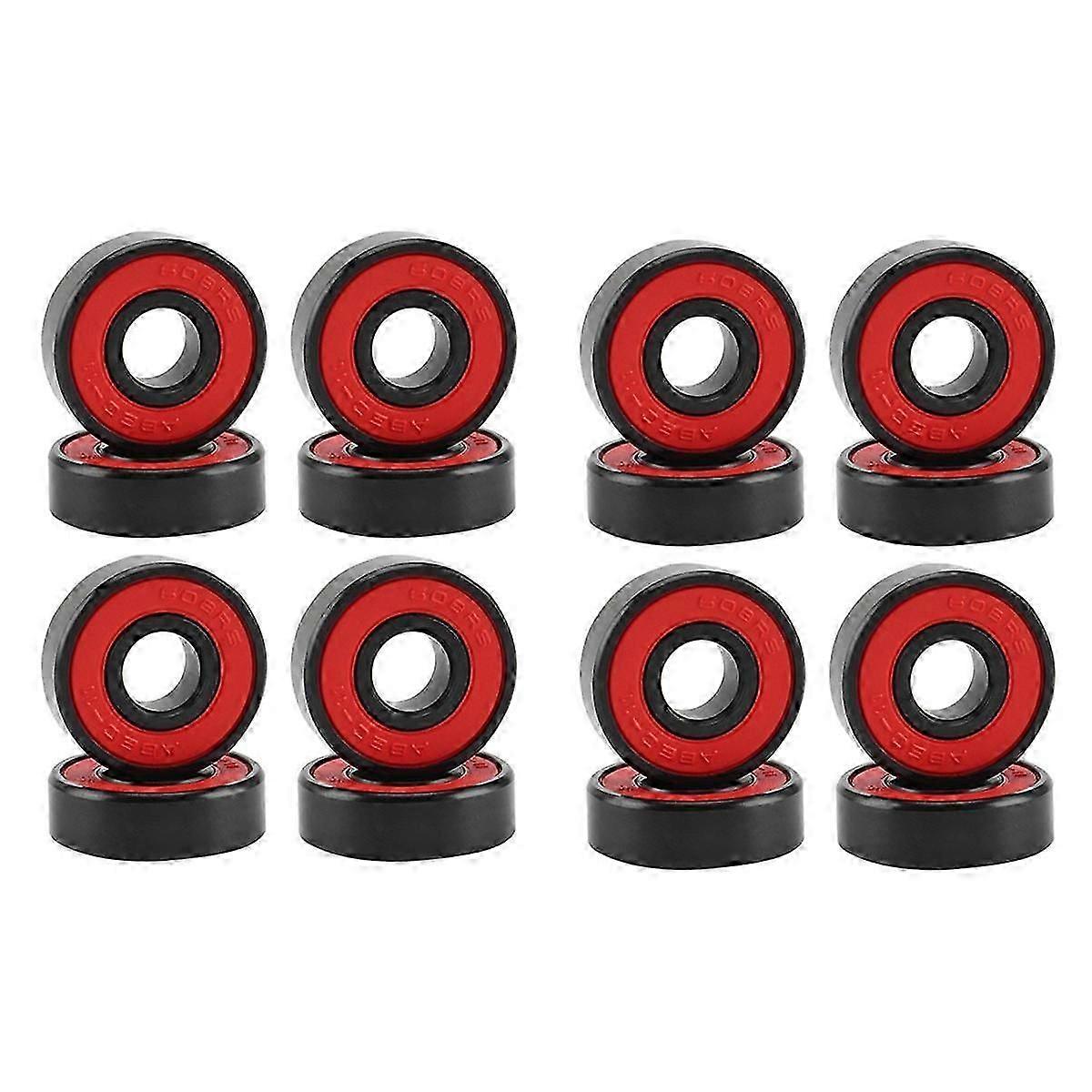 16個608セラミック高速耐摩耗性スケートスケートボードホイール用
