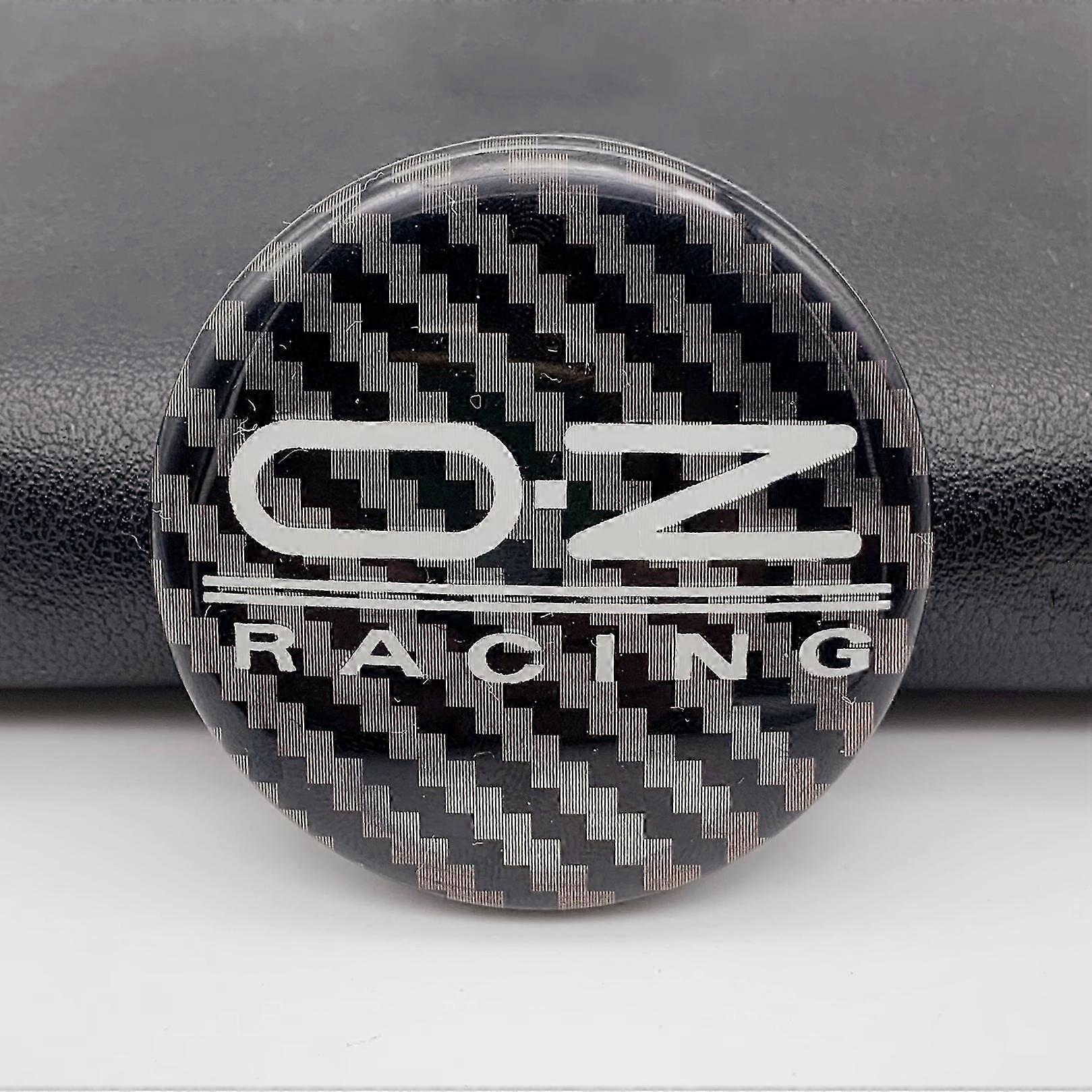 4 قطع O.z M582 55mm غطاء ملصق Oz سباق السيارات مركز عجلة المحور قبعات سبيكة عجلة ريم مركز غطاء المحور | قبعات مركز العجلة |